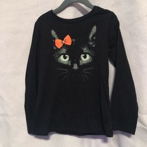 Glow-in-the-dark cat tee